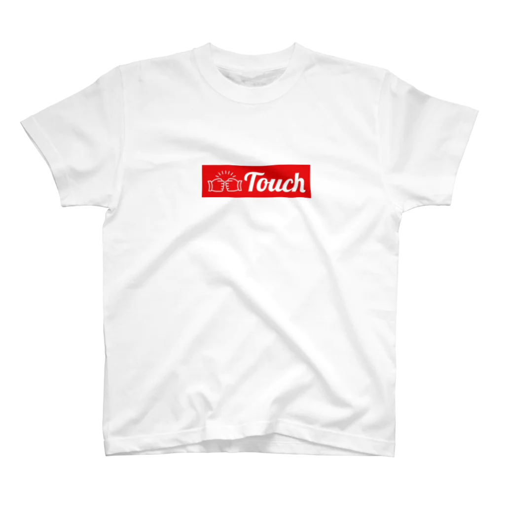 TOUCHのTOUCHボックスロゴT 티셔츠