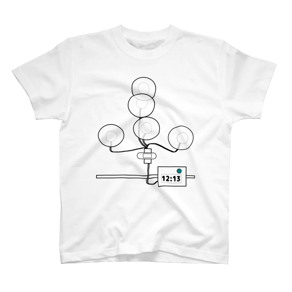 hi-sun-naの24時間ホルター心電図検査 Regular Fit T-Shirt