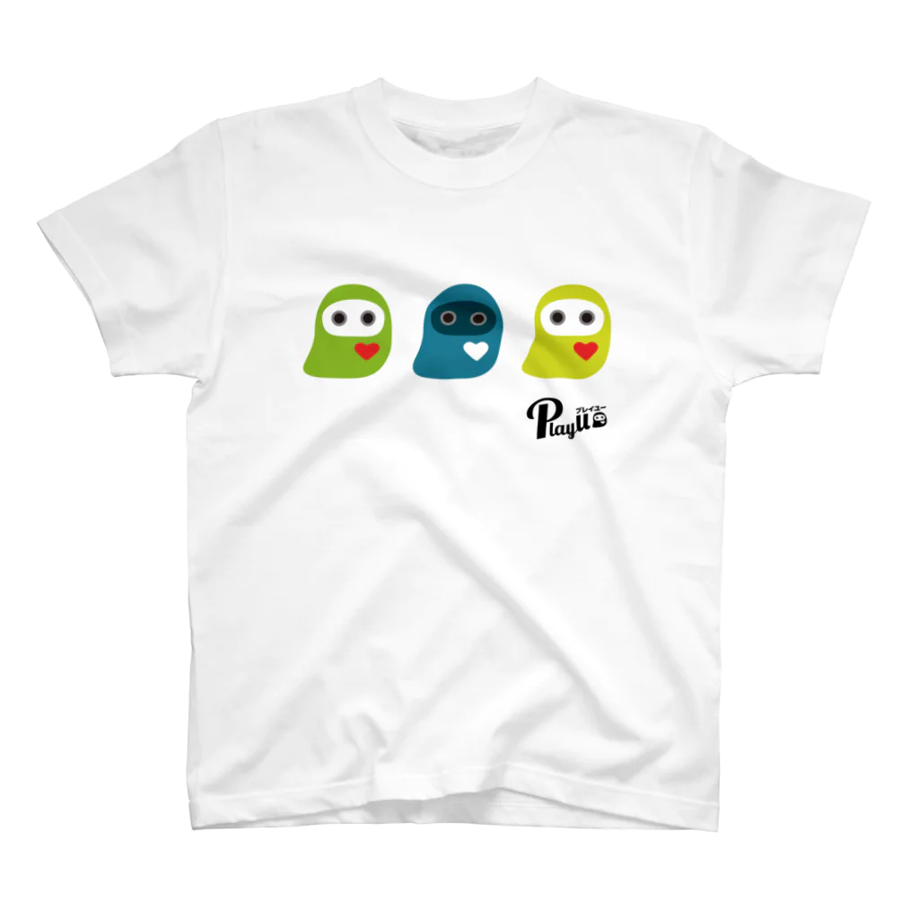 PlayU プレイユーのPlayU Characters Graphic Tee スタンダードTシャツ