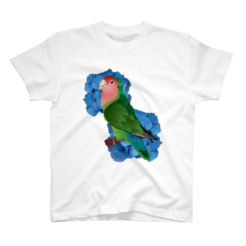 piyopiyobrandの小桜インコ スタンダードTシャツ