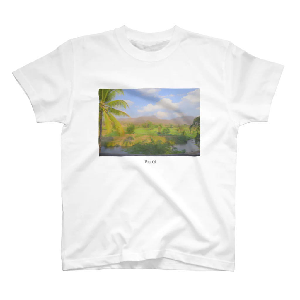 旅ごころのPai 01 / landscape スタンダードTシャツ