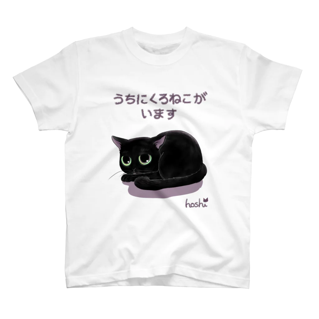 くろねこ倶楽部のうちにくろねこがいます Regular Fit T-Shirt