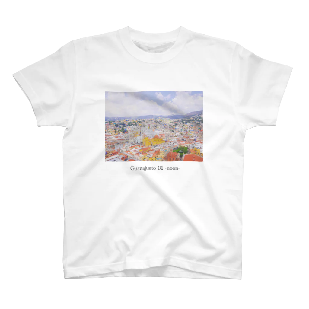 旅ごころのGuanajuato 01 -noon- / ピピラの丘（昼） スタンダードTシャツ