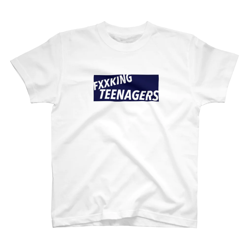 世界中なにもなかったそれ以外はのFXXKING  TEENAGERS スタンダードTシャツ