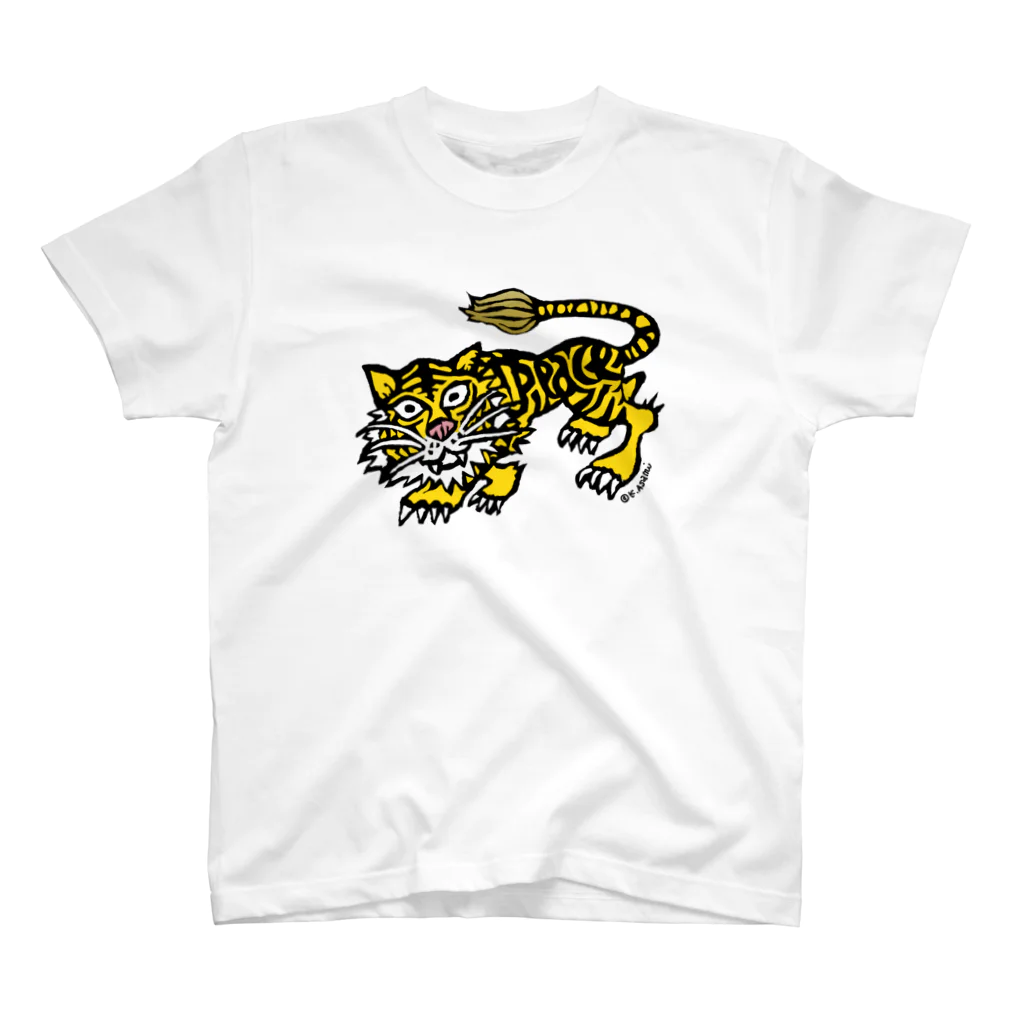 アサミカヨコの虎っぴー スタンダードTシャツ