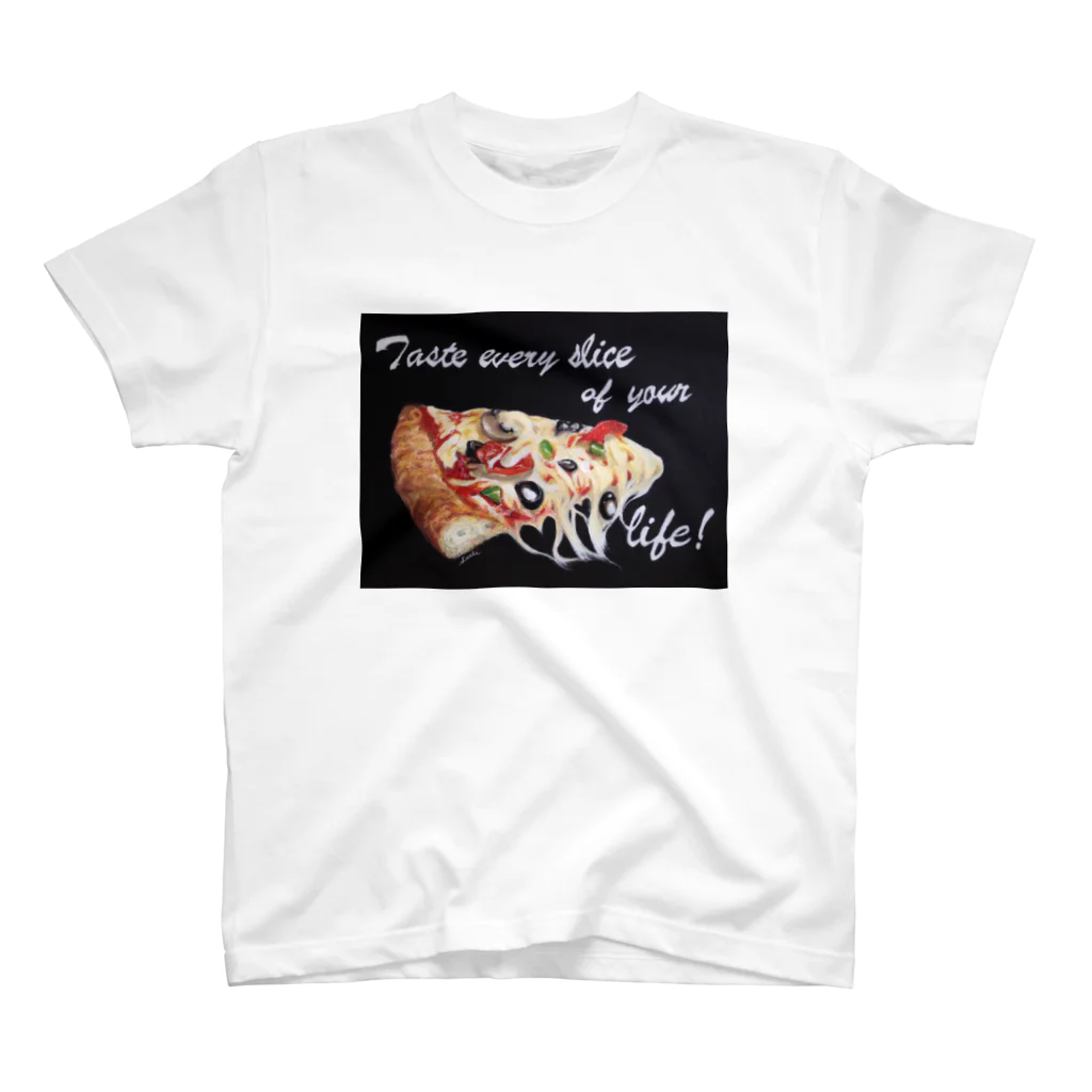 SachiYoshimotoのTaste every slice of your life! Regular Fit T-Shirt