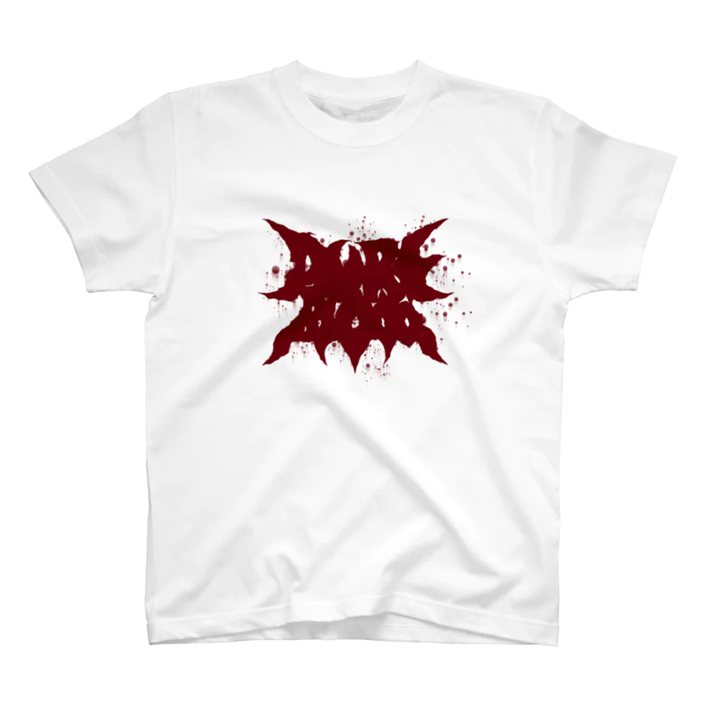 HachijuhachiのPURE BLOOD RED Regular Fit T-Shirt