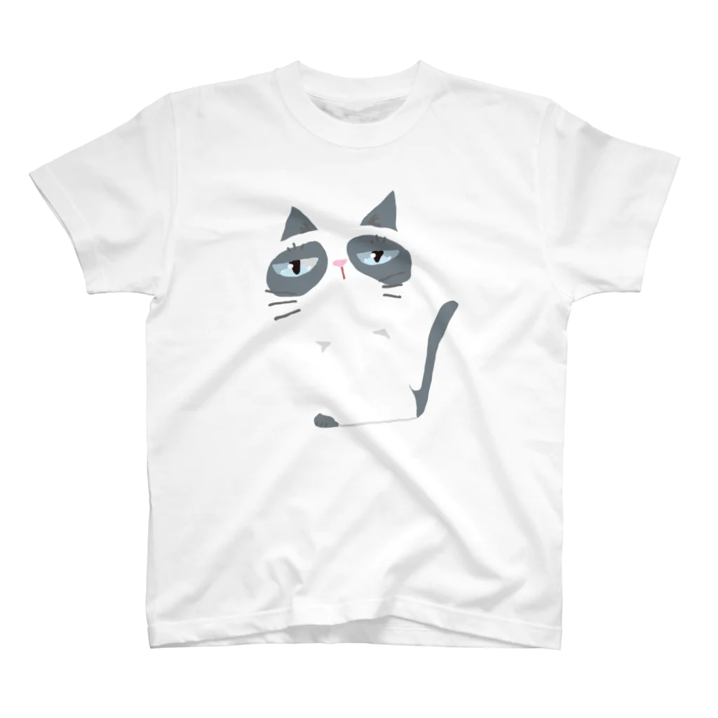 Yoshisyanのぱんだぬこ Regular Fit T-Shirt