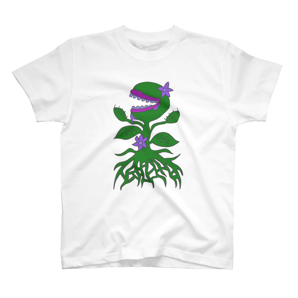 ムエックネの食虫植物 スタンダードTシャツ