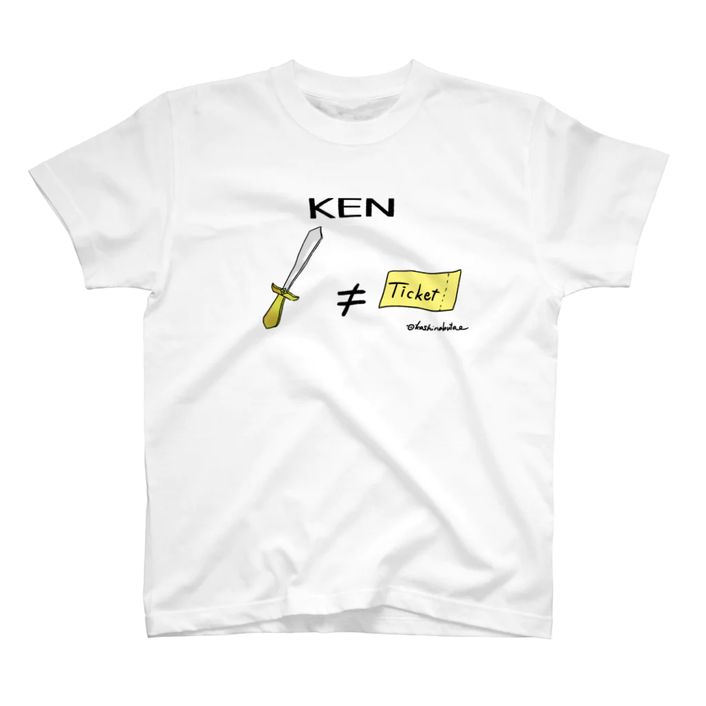 Draw freelyのKEN スタンダードTシャツ