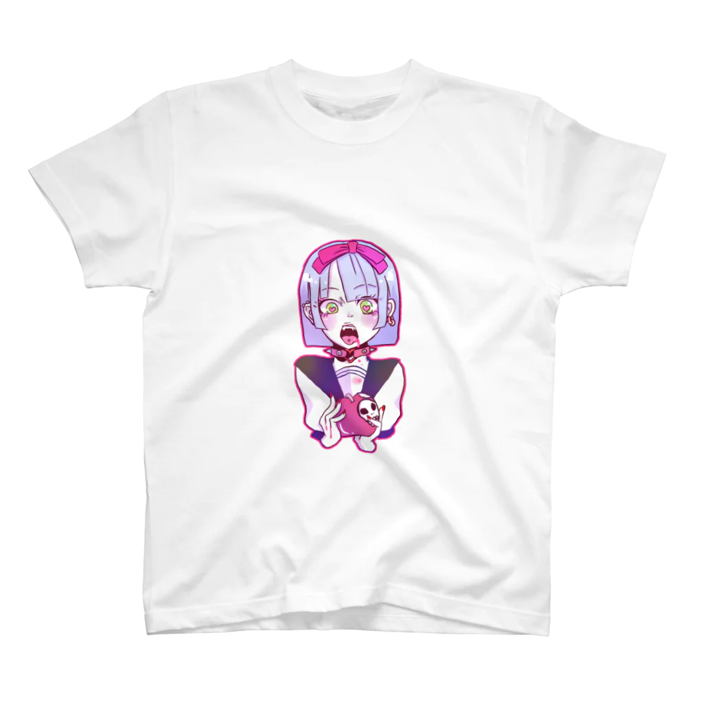 夜店の白雪ちゃんと毒林檎 スタンダードTシャツ