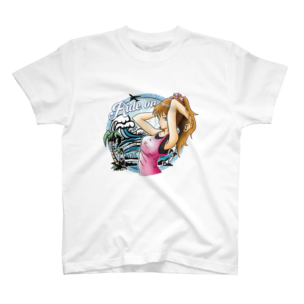 Last Chapterの【ride on】ビーチガール スタンダードTシャツ