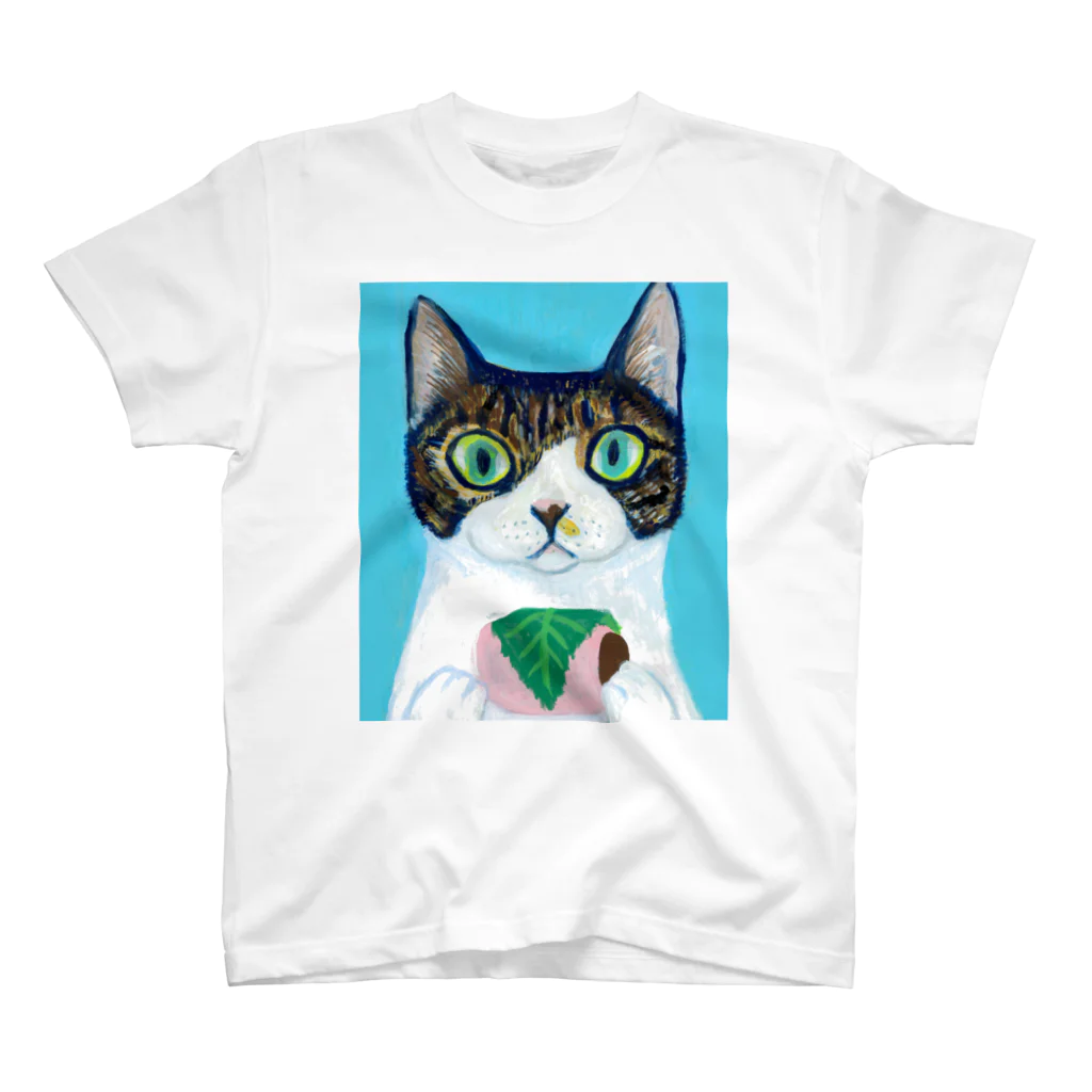 のっぴきならない。ラインスタンプ発売中ののっぴきならない/保護猫モッチー Regular Fit T-Shirt