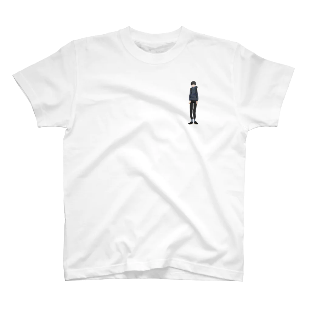 石井の初冬の男の子 スタンダードTシャツ