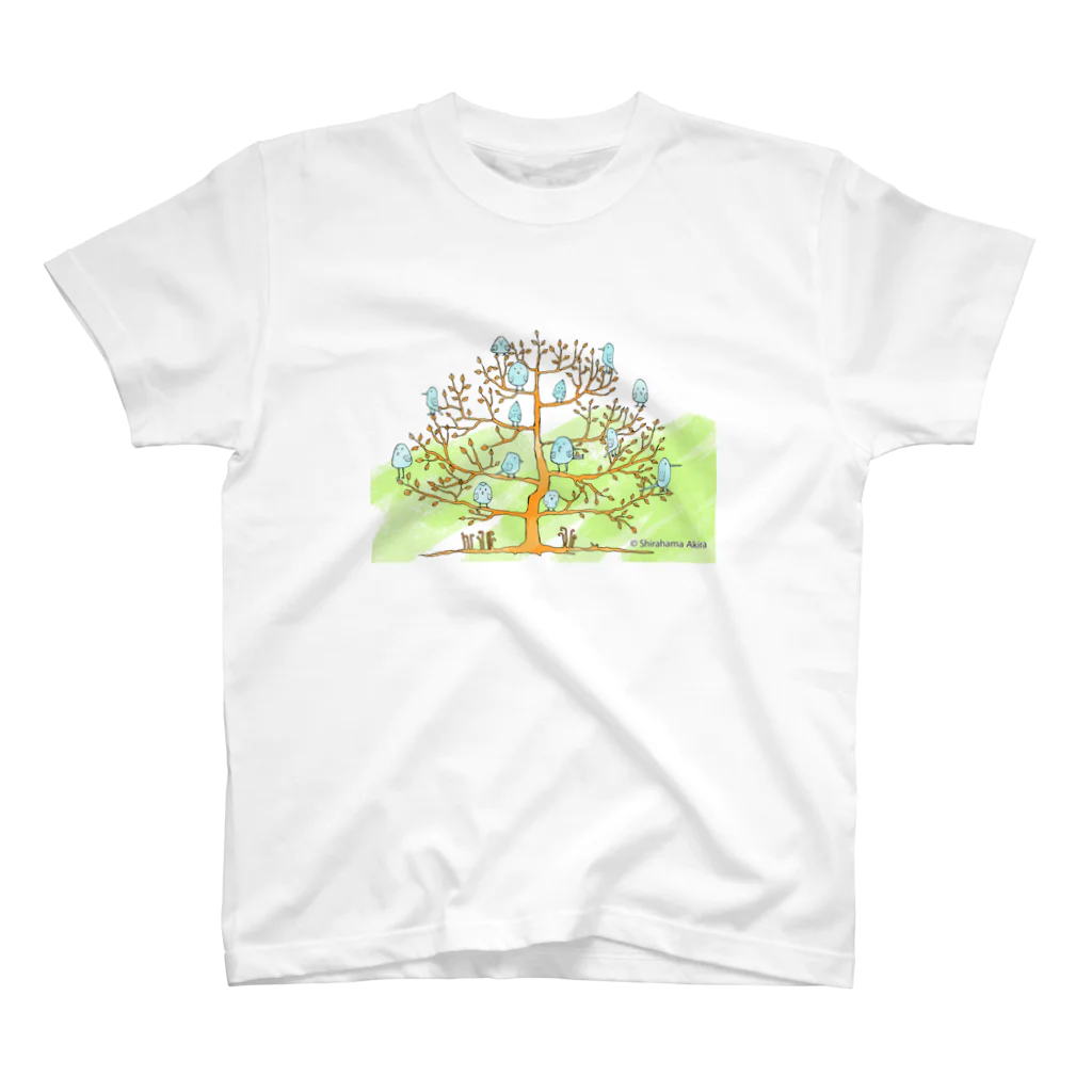 ソラフグ屋のソラフグ　青い鳥！ スタンダードTシャツ