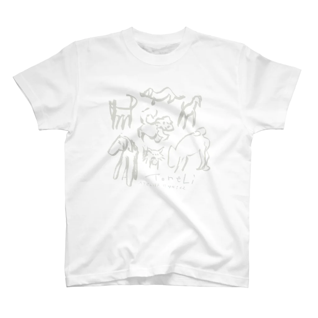 ATELIER RYUSEIのdog ToneLi Regular Fit T-Shirt