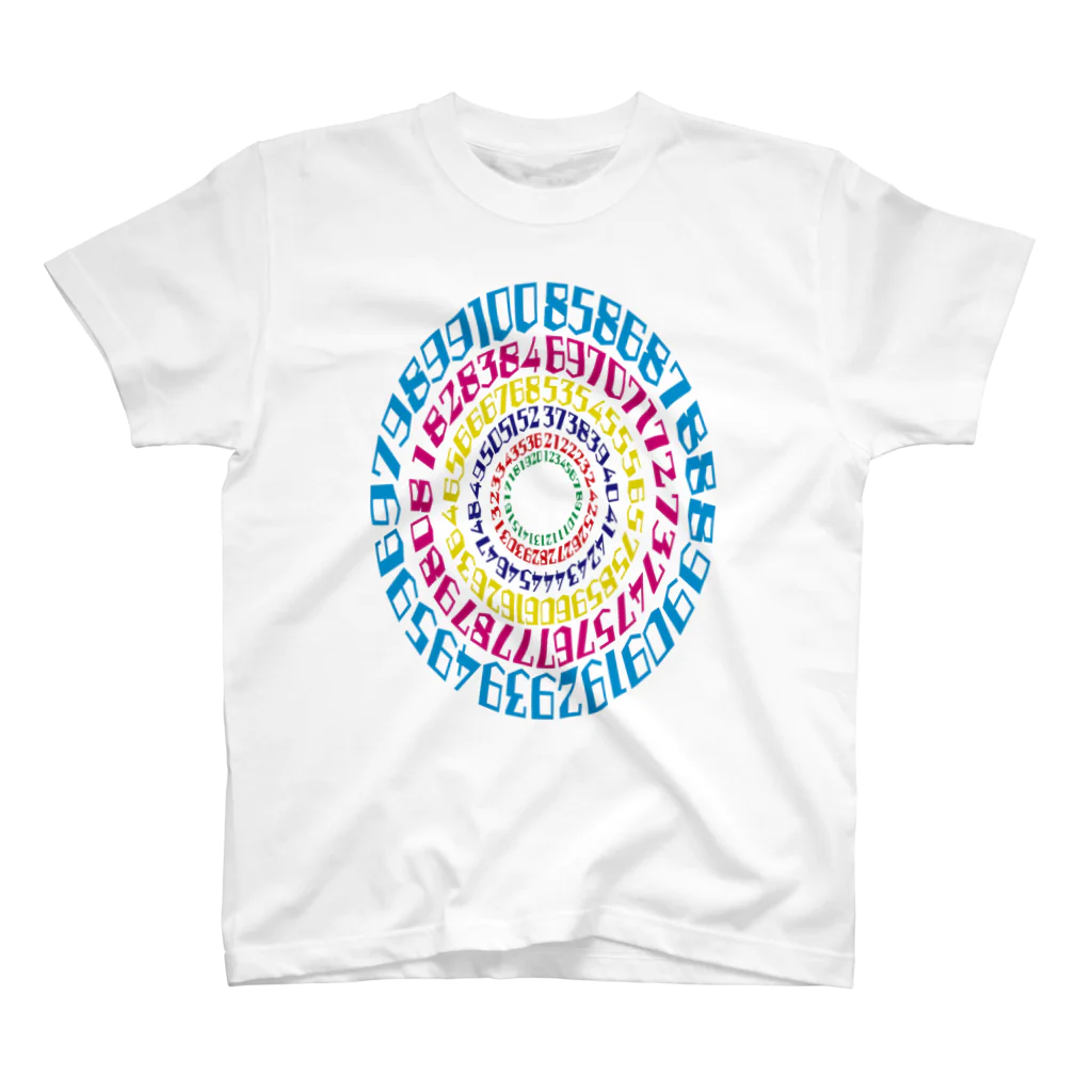 A-DのNo circle スタンダードTシャツ