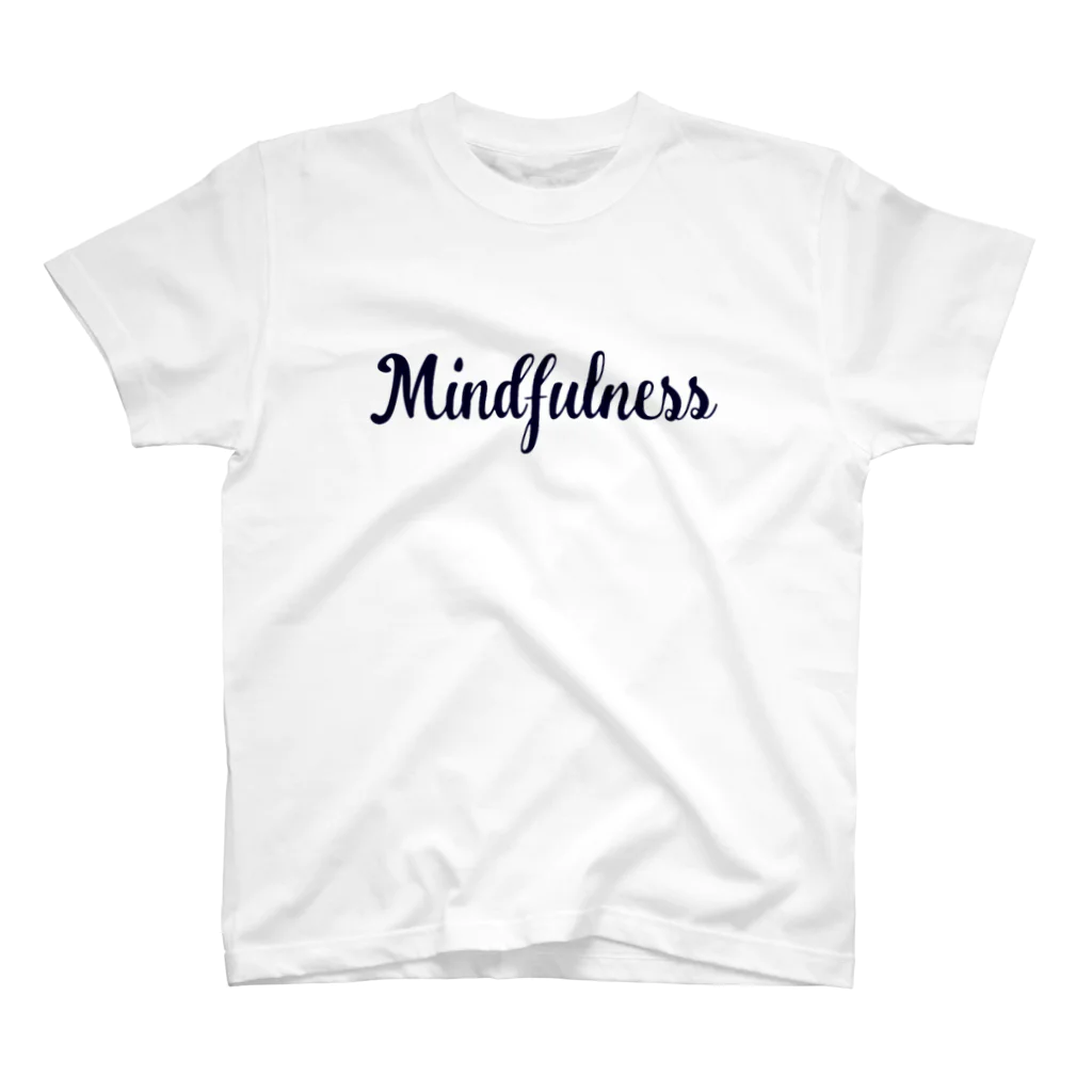 Mobile Gift Shop のMindfulness(マインドフルネス) Regular Fit T-Shirt