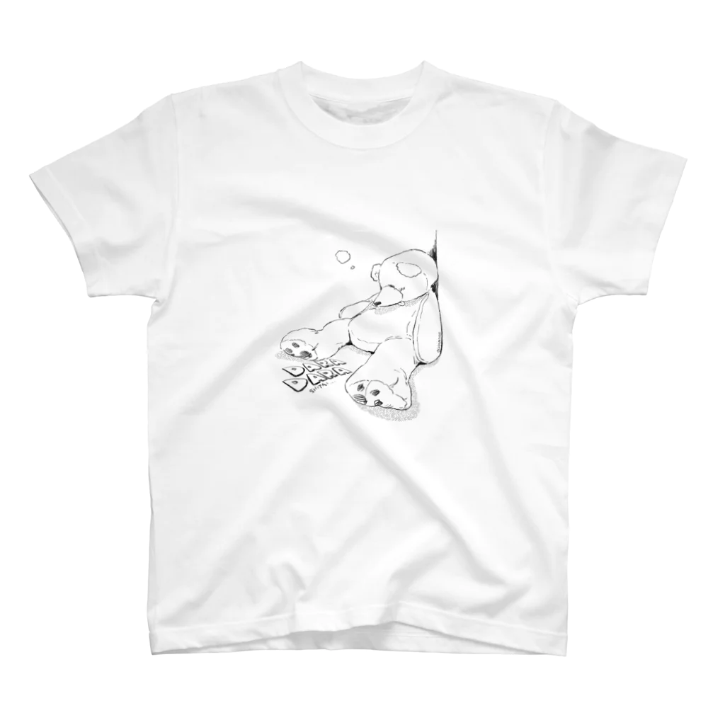 零花のだらしくま Regular Fit T-Shirt