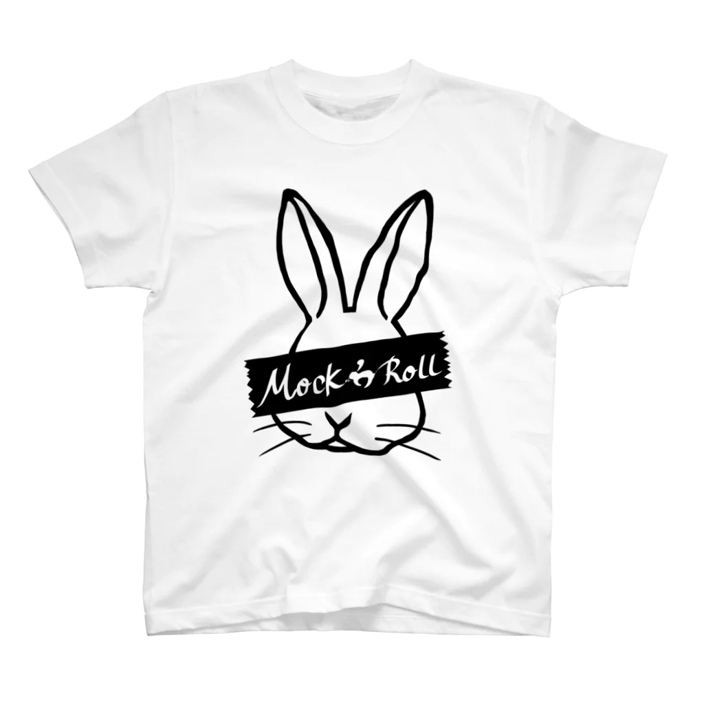 Mock’n Rollのmock’nroll 目隠しver. でっけぇの Regular Fit T-Shirt
