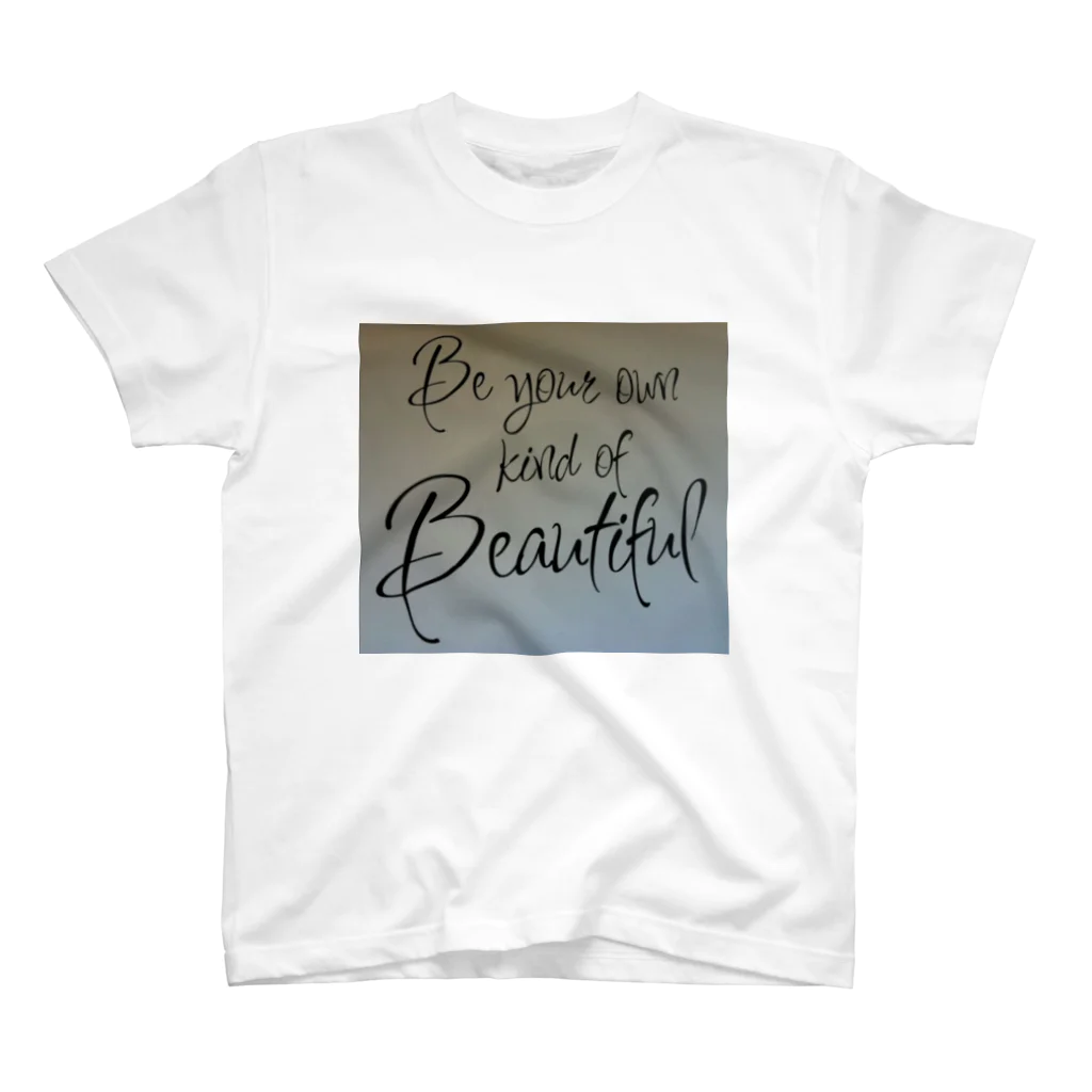 TGXRのBe your own Beautiful Tshirt スタンダードTシャツ