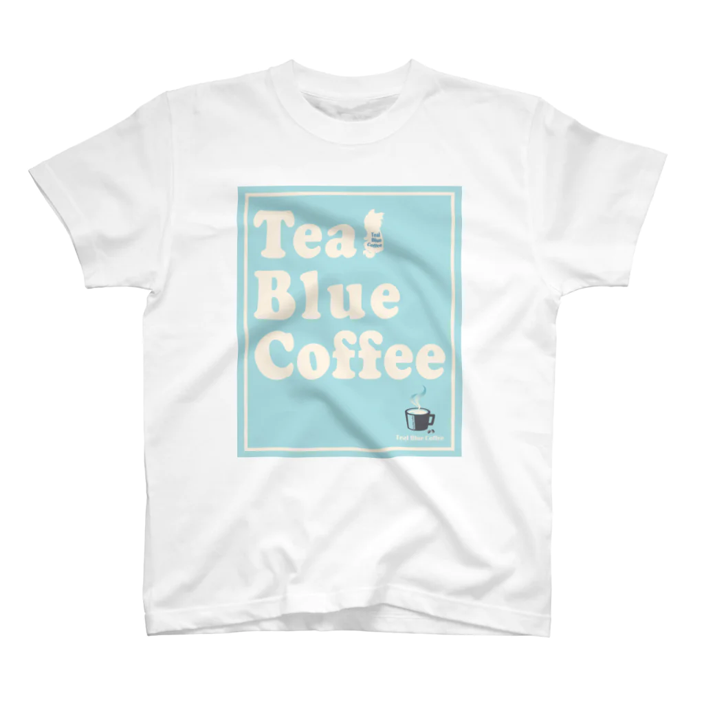 Teal Blue Coffeeのポスターどこに貼る？ スタンダードTシャツ