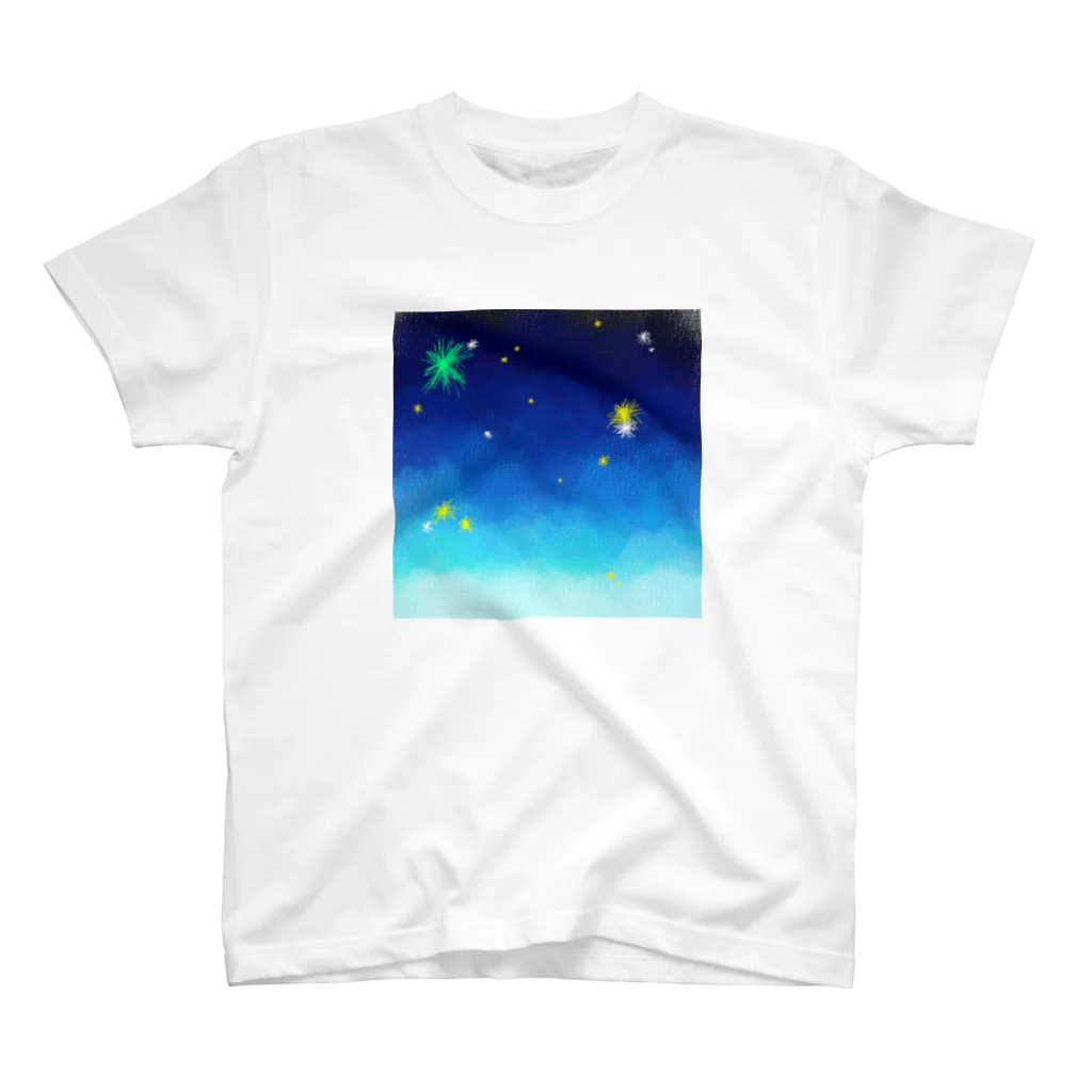 Noise_cityの星空。 スタンダードTシャツ