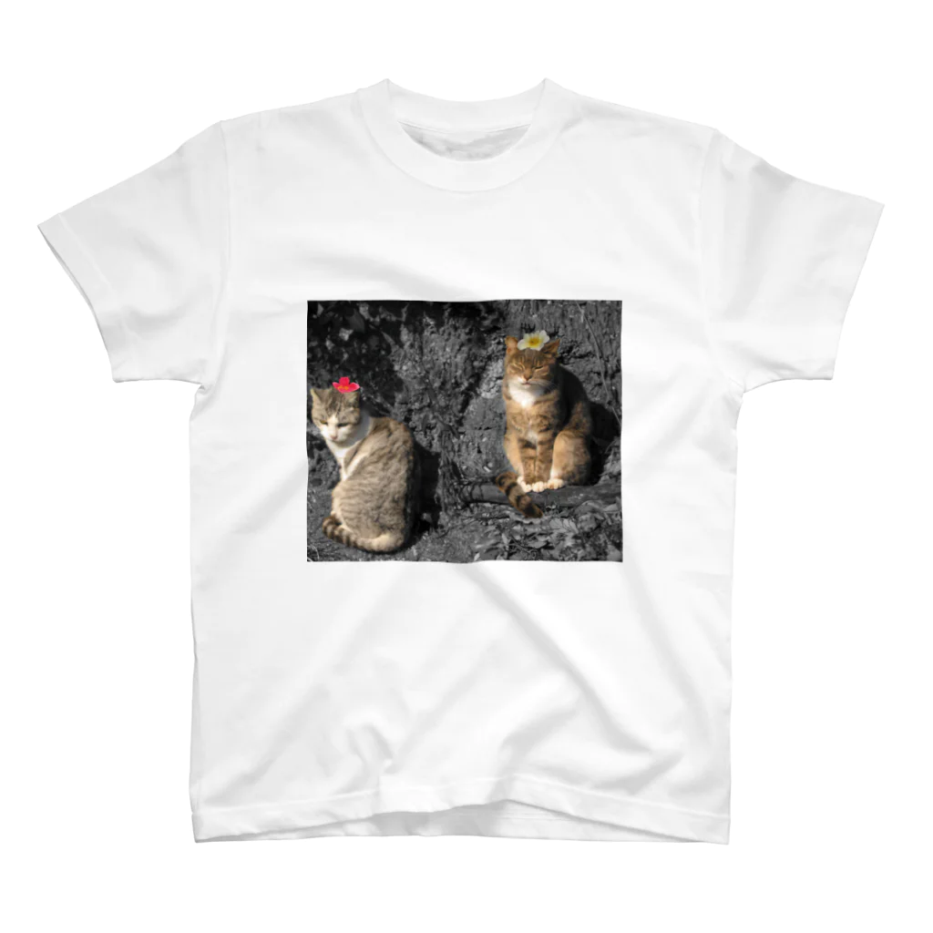 uco のFlower &  Cat スタンダードTシャツ