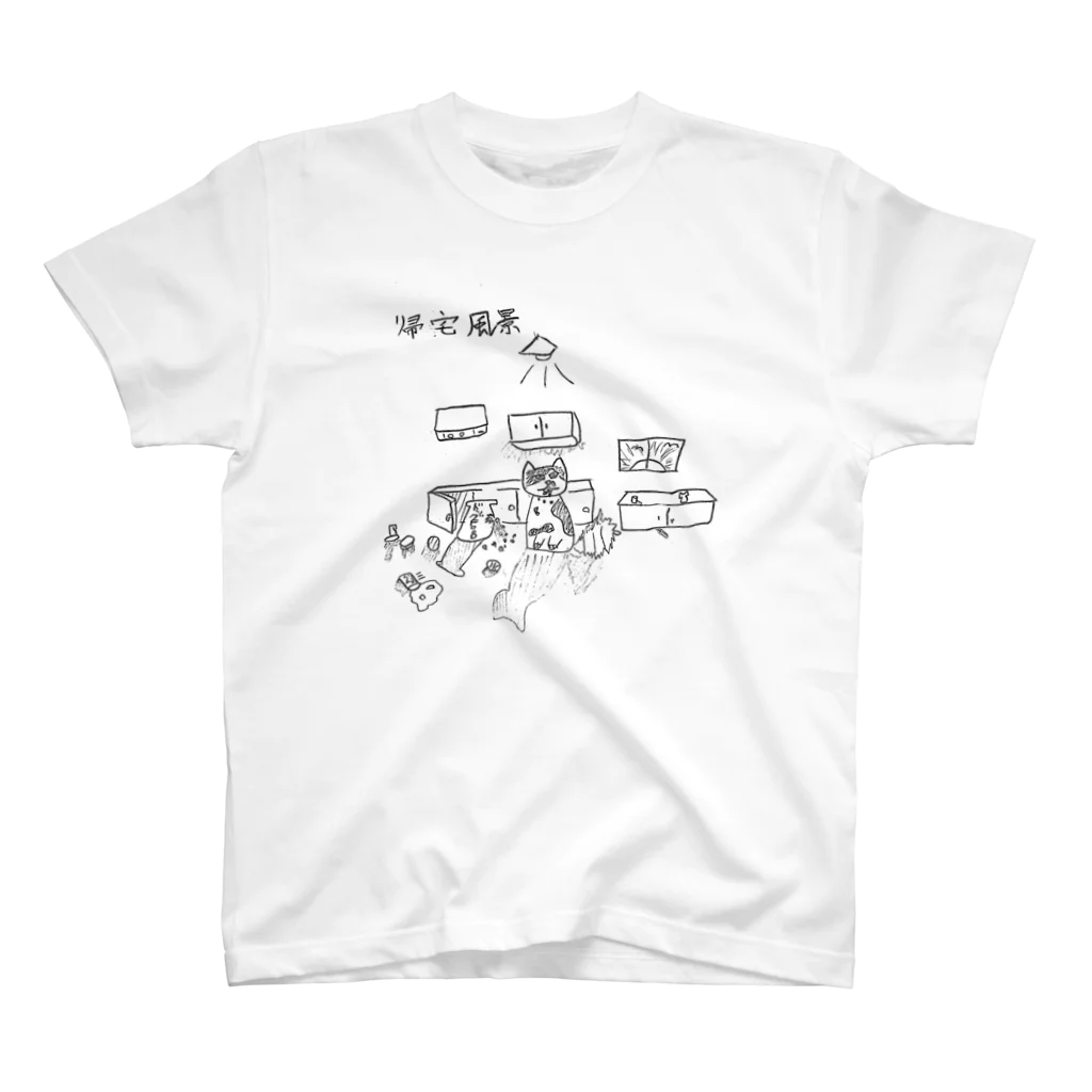 Tシャツ屋の帰宅風景 티셔츠