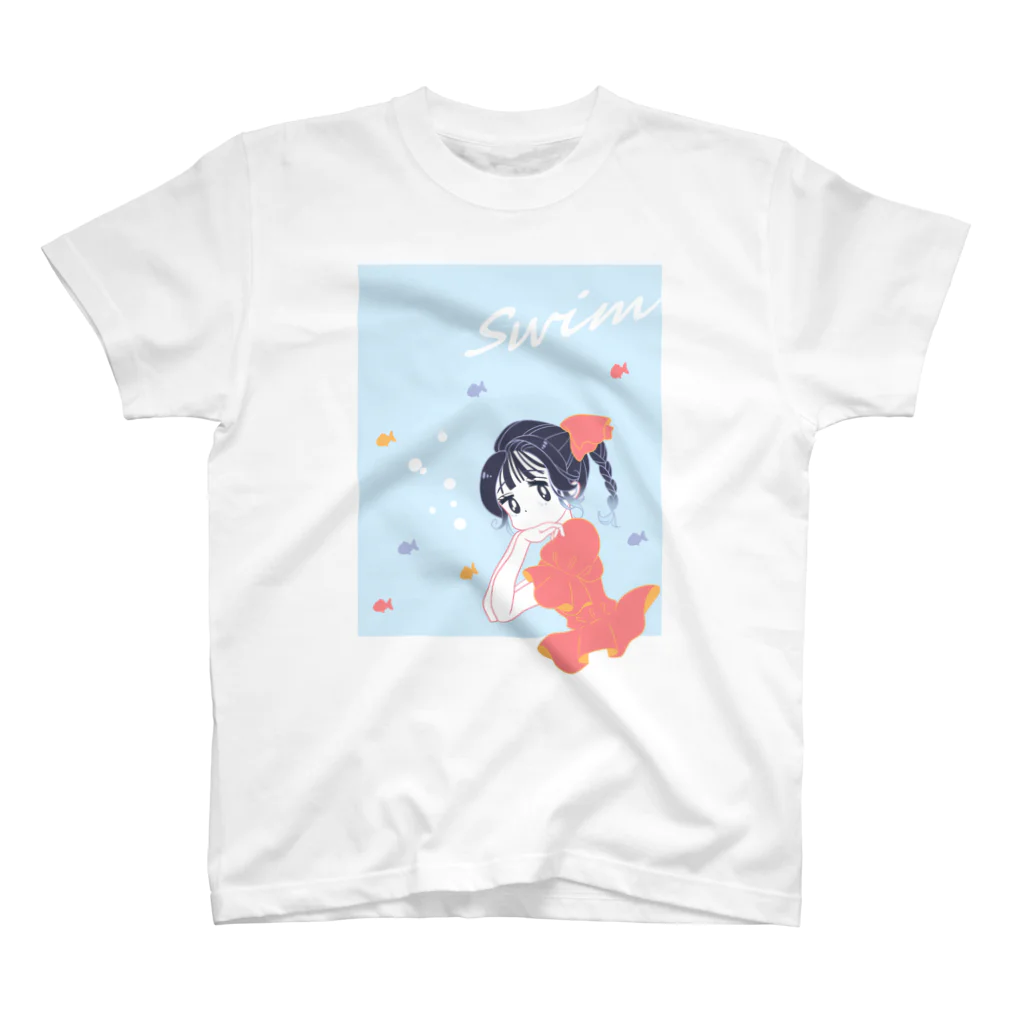 kyami_kyamiの金魚ちゃん スタンダードTシャツ