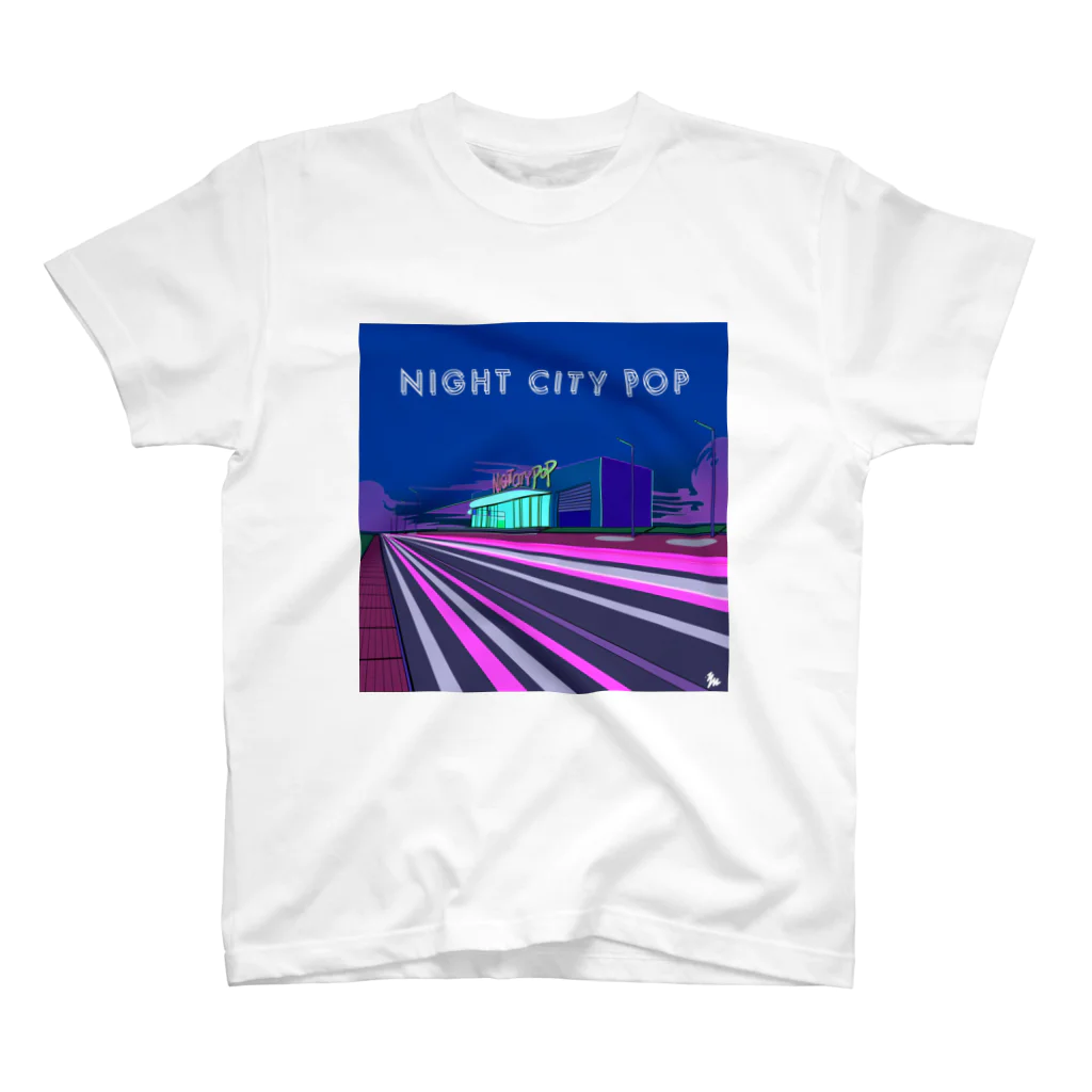 YASUHIRO DESIGNのNIGHT CITY POP スタンダードTシャツ