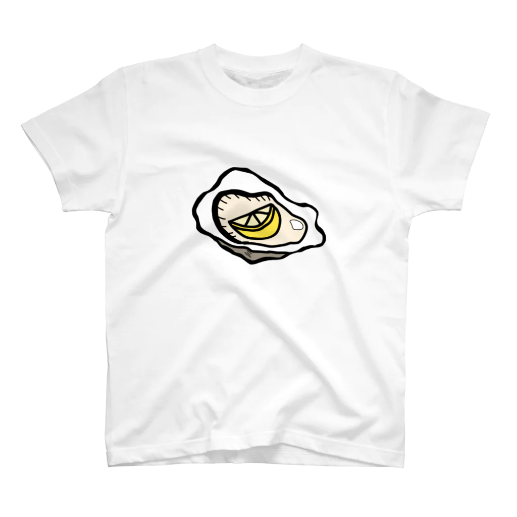 ゲタバコ。の牡蠣（単品） スタンダードTシャツ