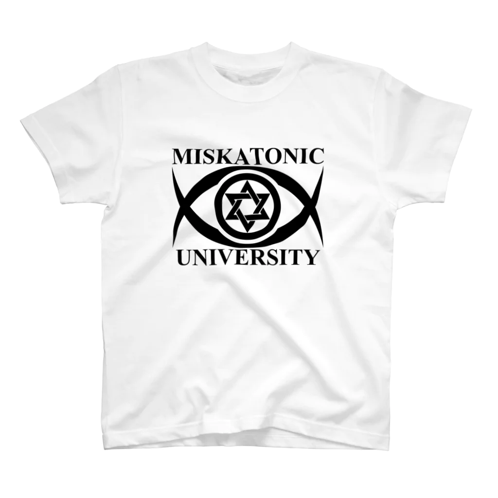 AURA_HYSTERICAのMISKATONIC UNIVERSITY Regular Fit T-Shirt