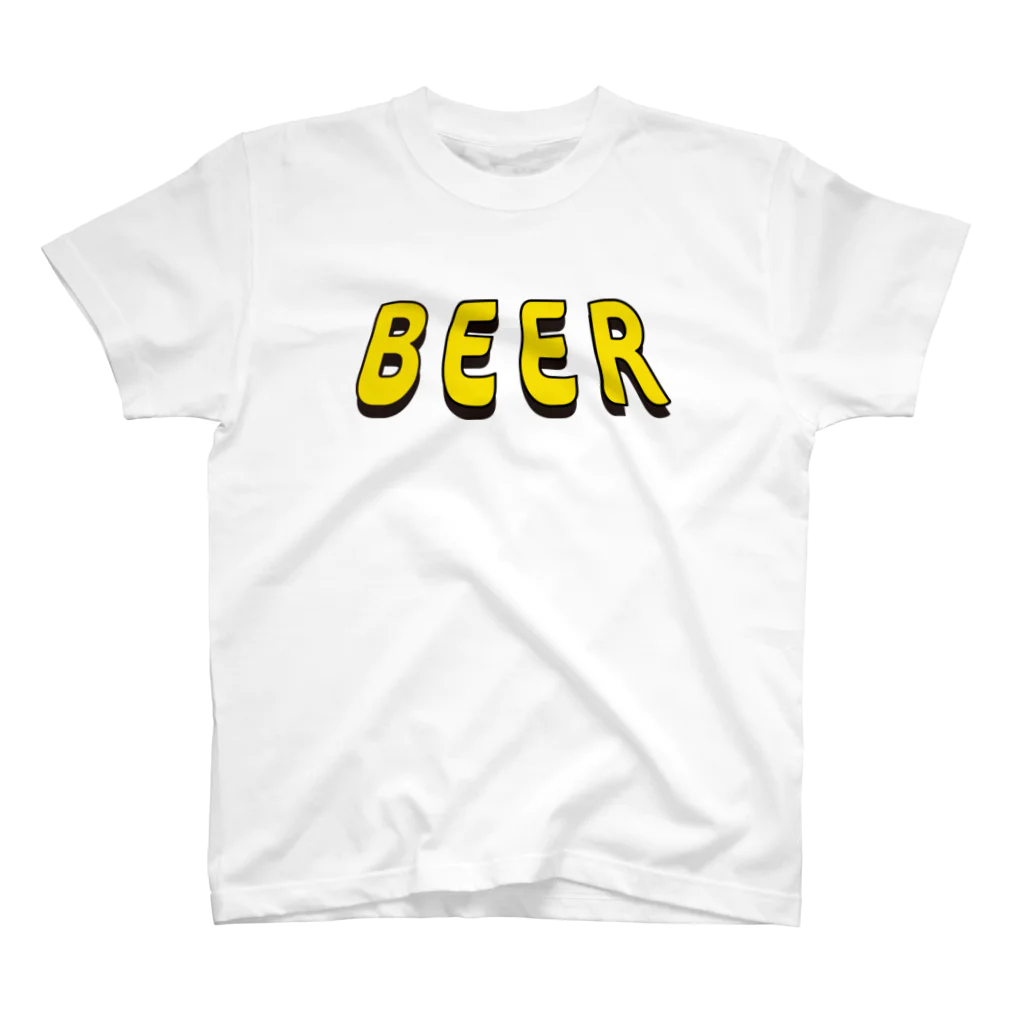 KAWAGOE GRAPHICSのゆる～いBEER Regular Fit T-Shirt