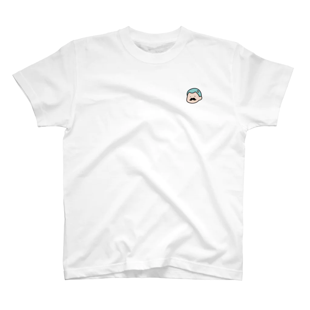 nanairoのちょびひげブラザーズ　ぼうず Regular Fit T-Shirt