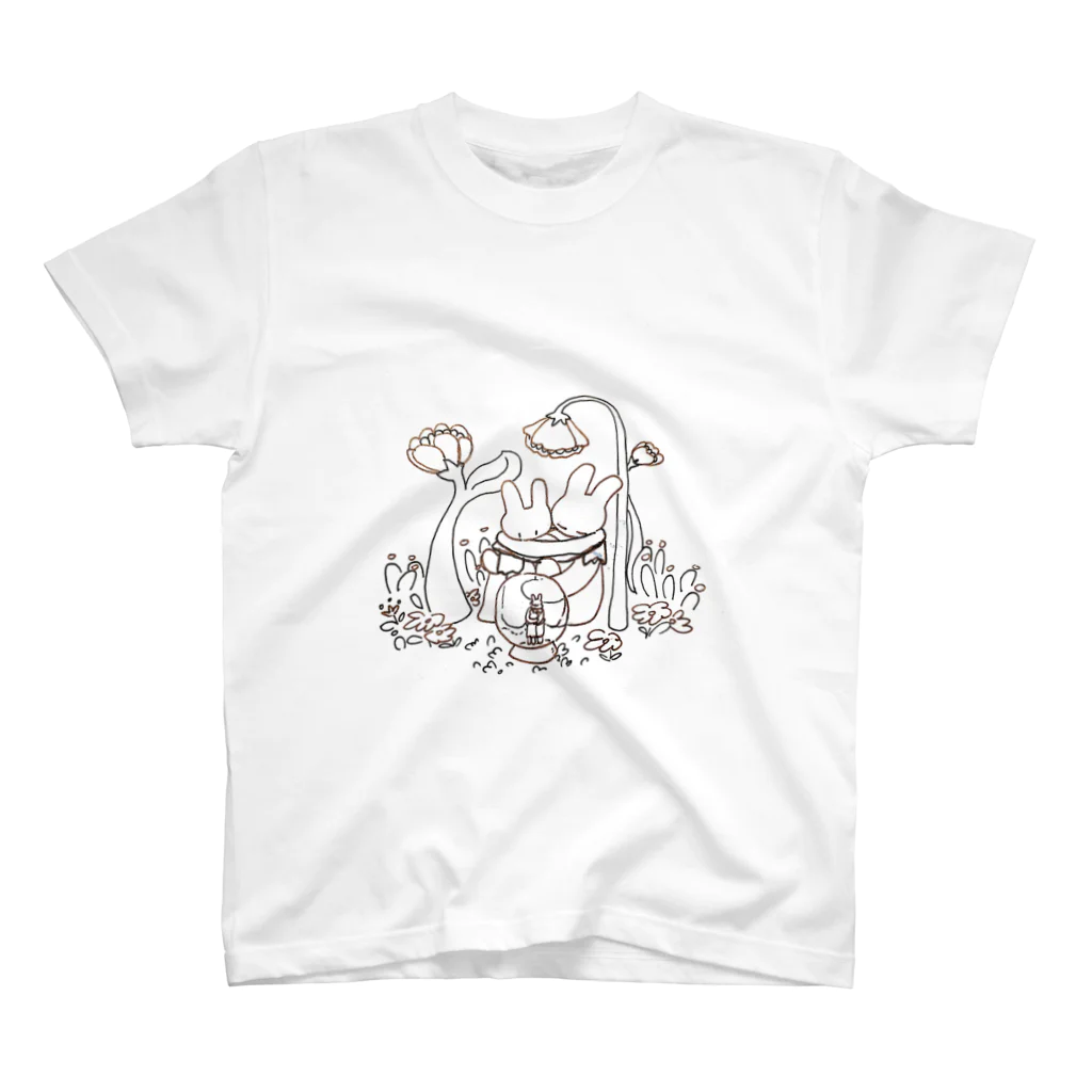 カエル🐸のウサウサ スタンダードTシャツ