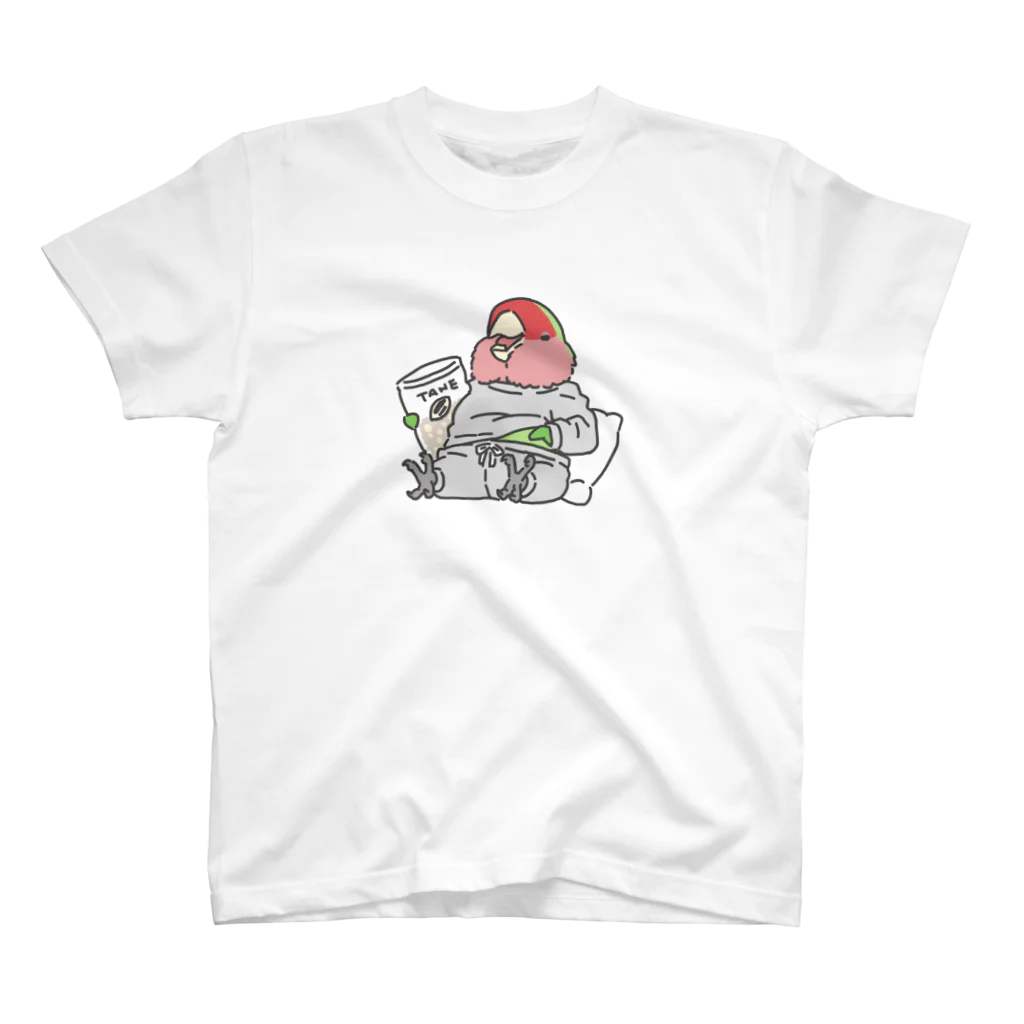 ことりグッズ屋の部屋着インコ スタンダードTシャツ