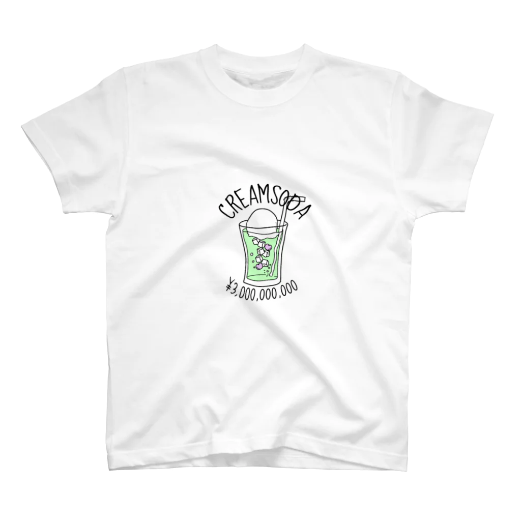 ROOCATのCREAMSODA  スタンダードTシャツ