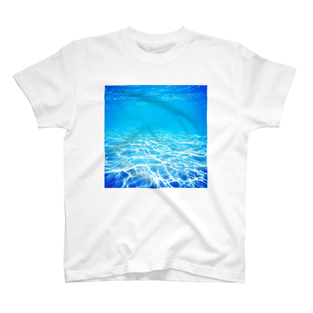 BARE FEET/猫田博人の沖縄の海 スタンダードTシャツ