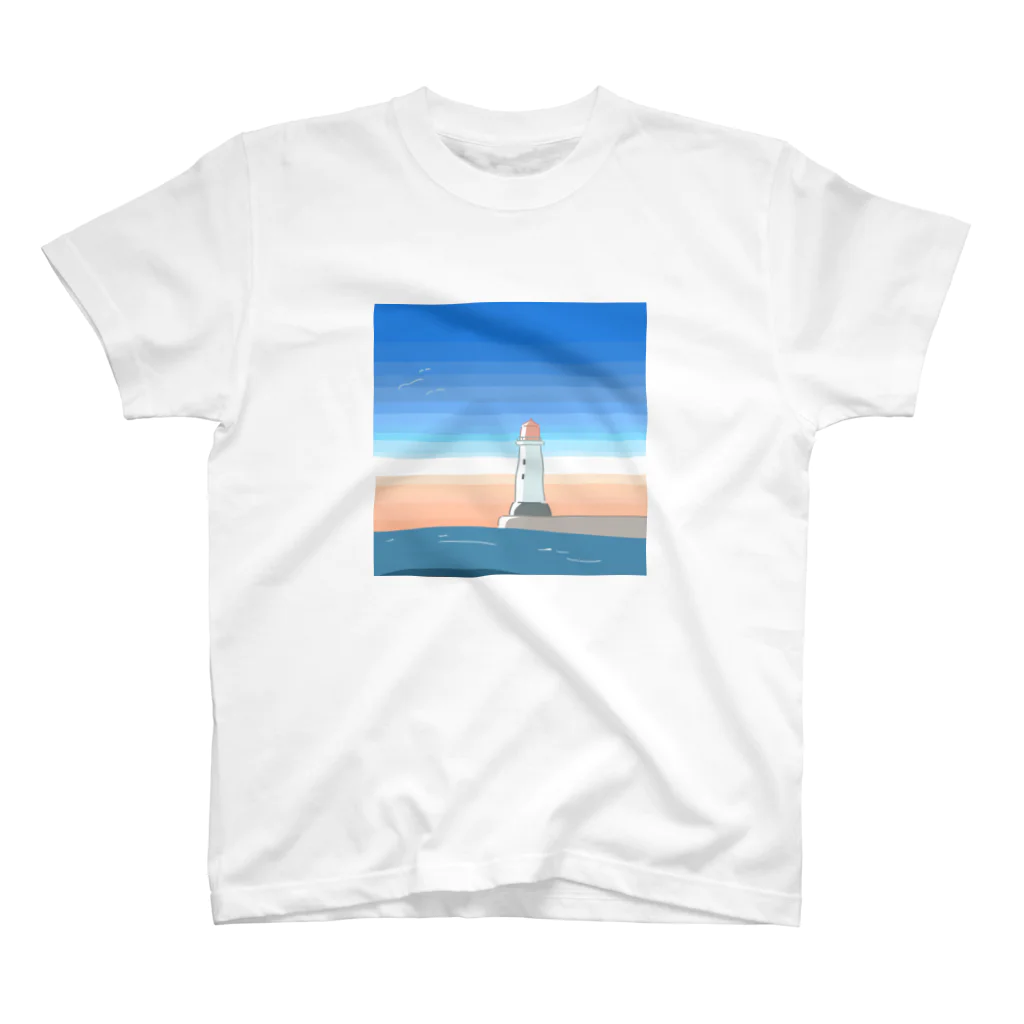 七のLighthouse Regular Fit T-Shirt