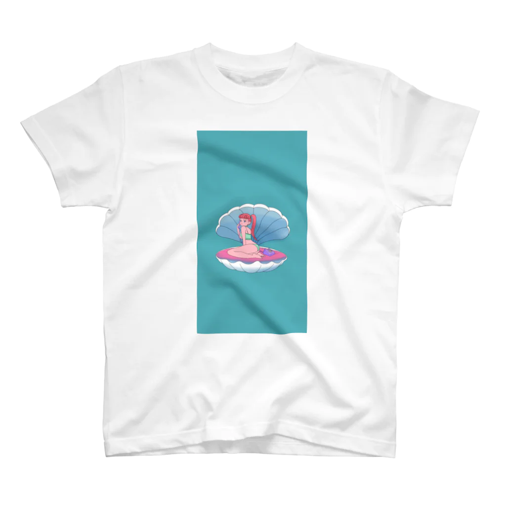 レズっ娘クラブのseashell bed スタンダードTシャツ