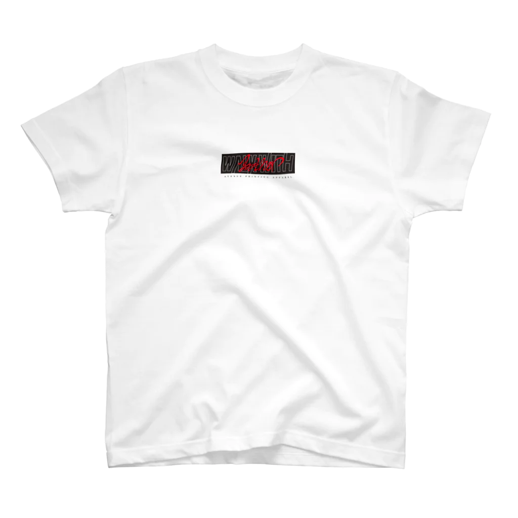 ワロタワロタパラダイスのwwpboxlogo スタンダードTシャツ