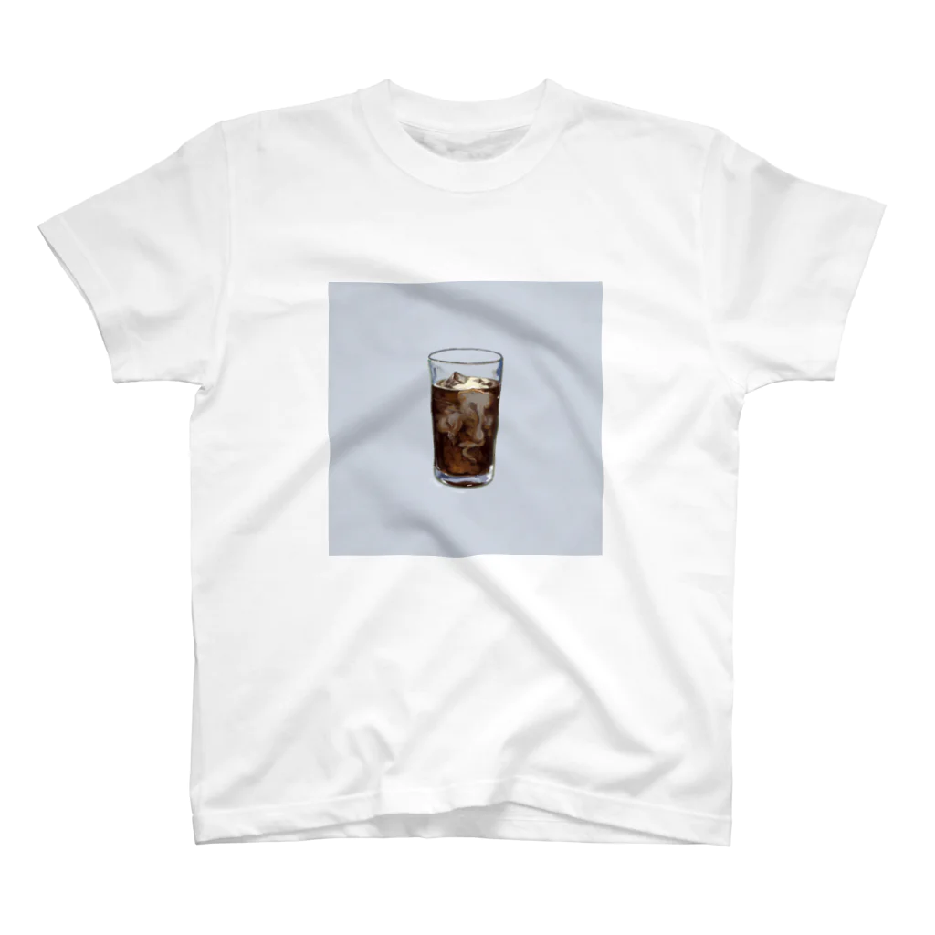 サグラダ・ピュン子のice coffee スタンダードTシャツ