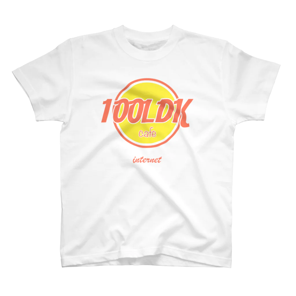 インドの牛乳屋のcafe series 100LDK ver. スタンダードTシャツ