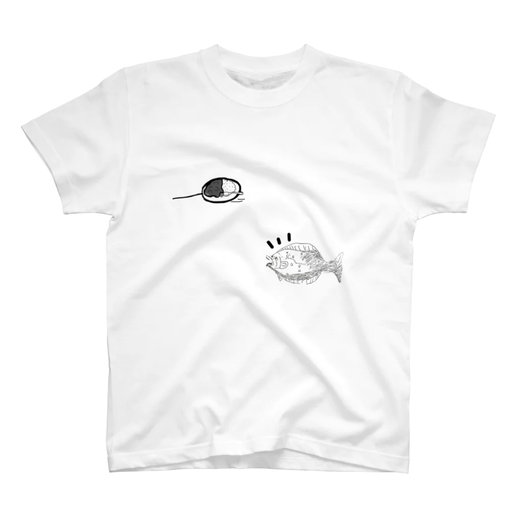 biteするならフィッシュワークのリアクションbite スタンダードTシャツ