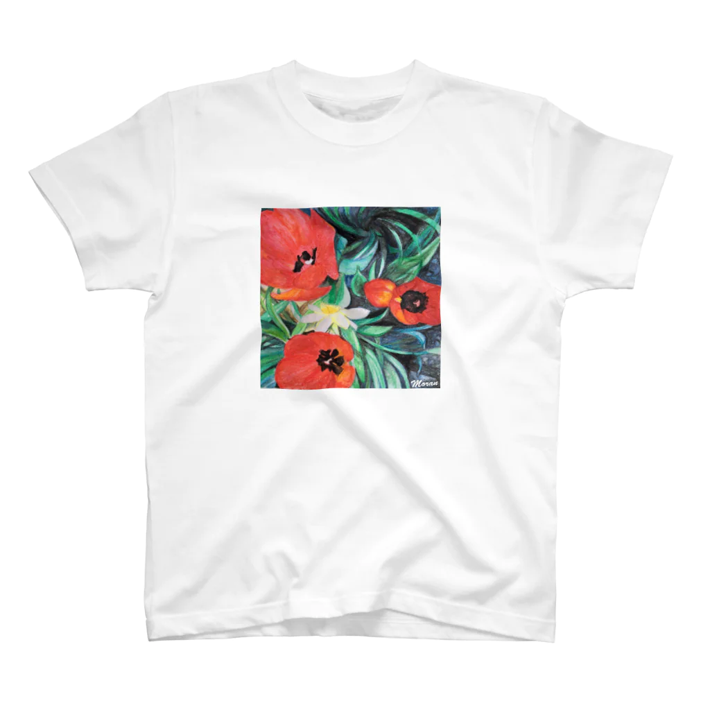 あおちゃん商会のTulips&Narcissus A スタンダードTシャツ