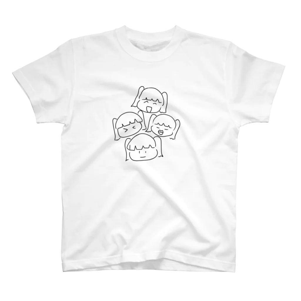 八百万の神のつむつむやおちゃん スタンダードTシャツ