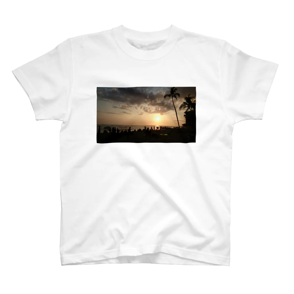 gajumaruのsunset in Hawaii スタンダードTシャツ