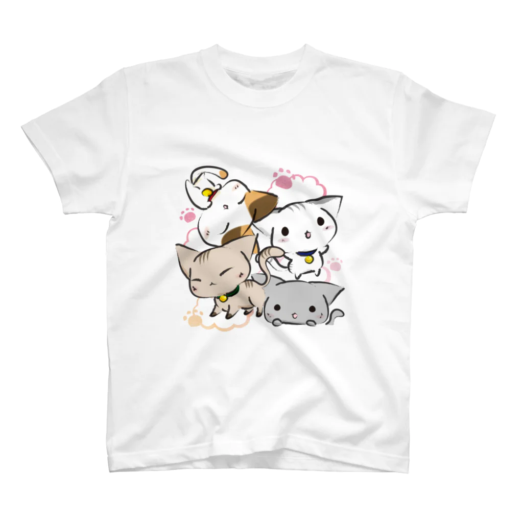 さくらいろのうさぎのふにゃん スタンダードTシャツ