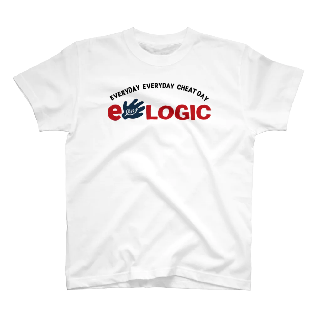 e↑LOGICのEVERYDAY CHEATDAY スタンダードTシャツ